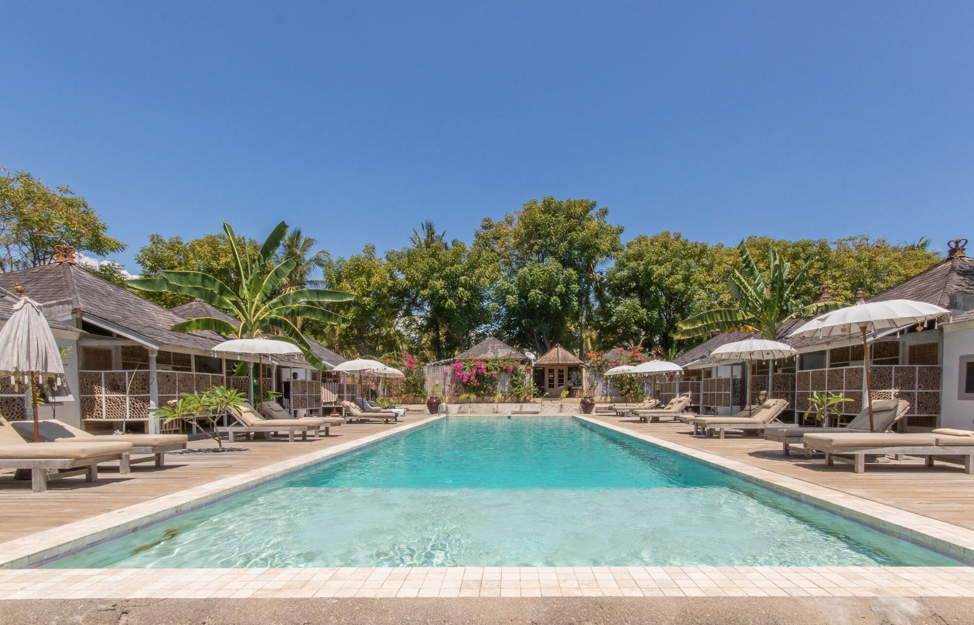 Les Villas Ottalia Yoga & Diving, Gili Meno Exterior foto