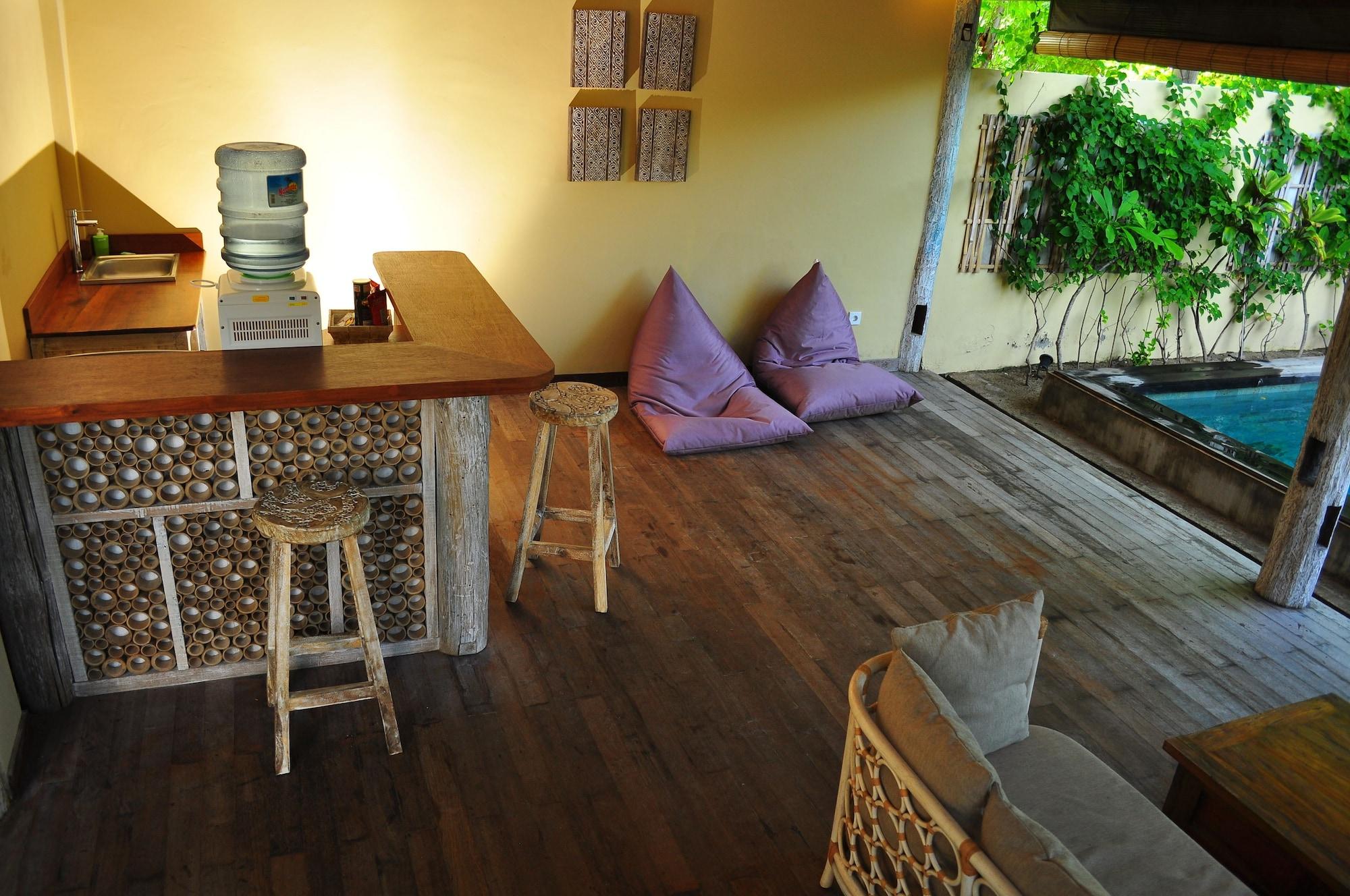 Les Villas Ottalia Yoga & Diving, Gili Meno Exterior foto