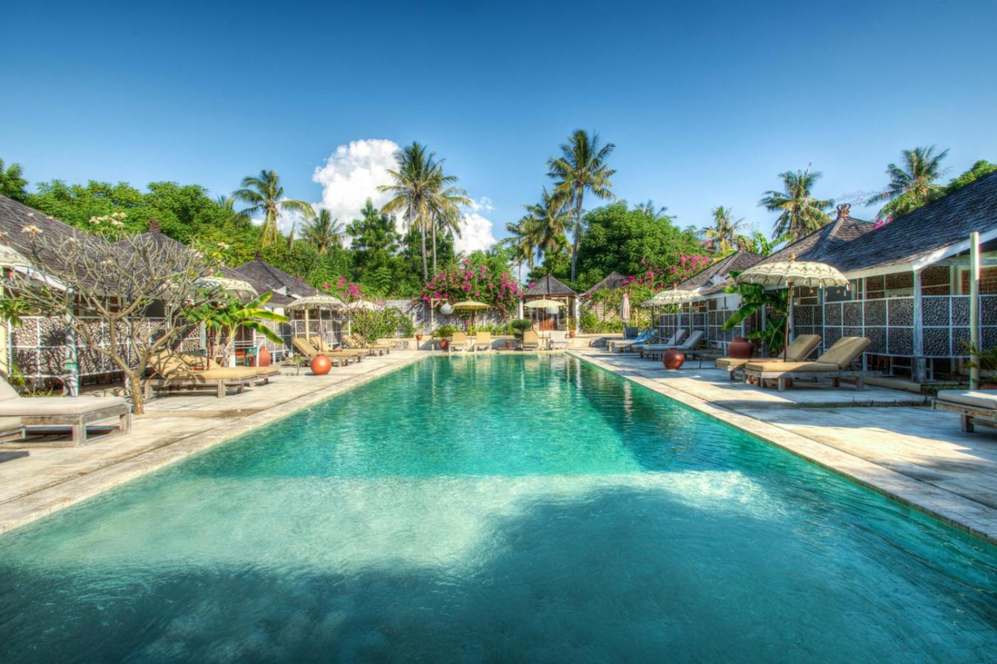 Les Villas Ottalia Yoga & Diving, Gili Meno Exterior foto