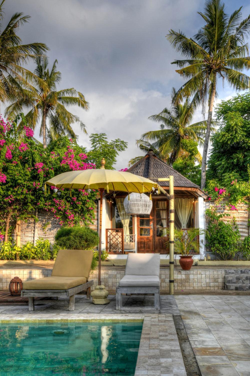 Les Villas Ottalia Yoga & Diving, Gili Meno Exterior foto
