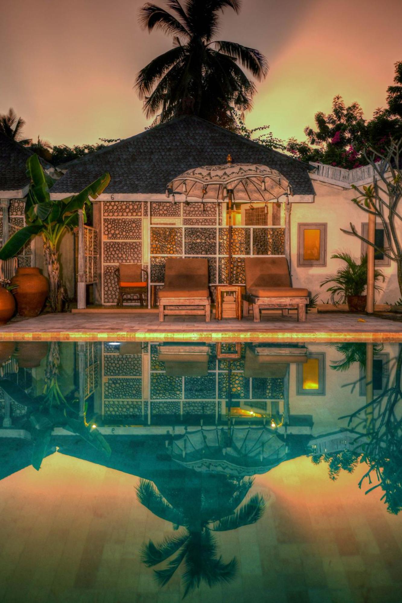 Les Villas Ottalia Yoga & Diving, Gili Meno Exterior foto