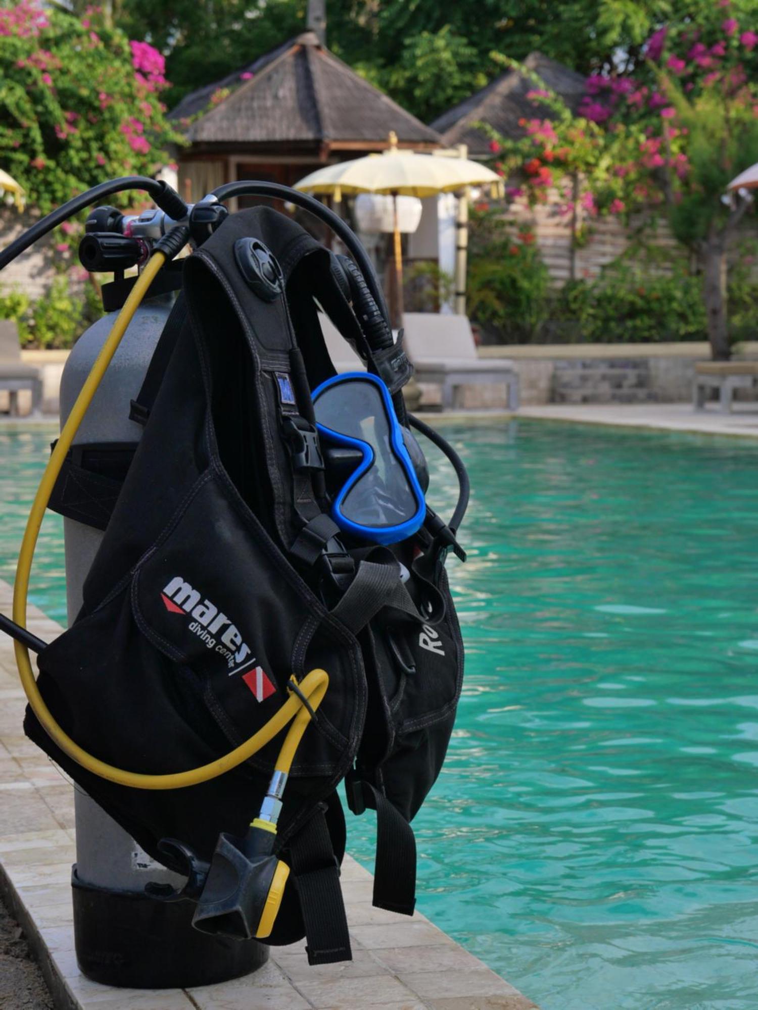 Les Villas Ottalia Yoga & Diving, Gili Meno Exterior foto